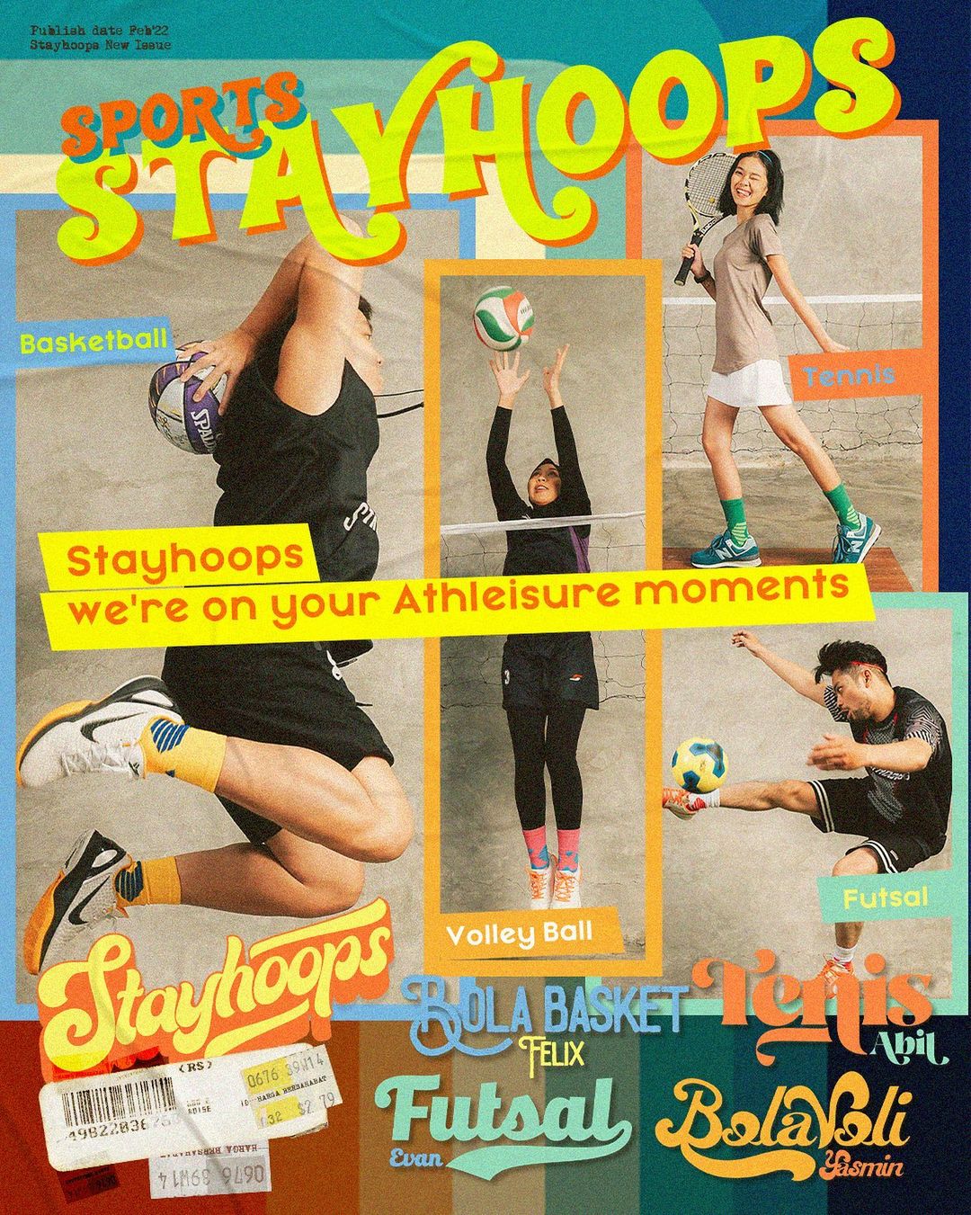 Rekomendasi Kaos Kaki Olahraga - Stayhoops Socks