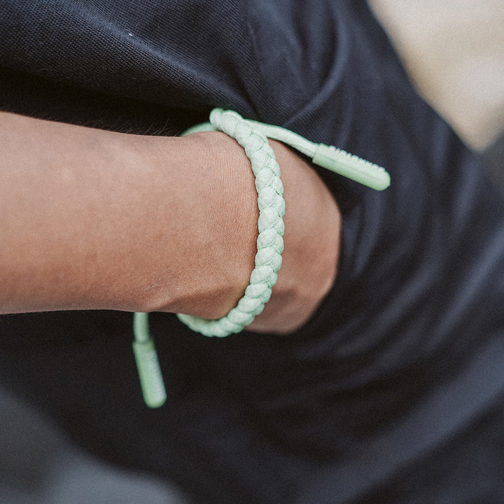 SH Celery Green Braided Bracelet