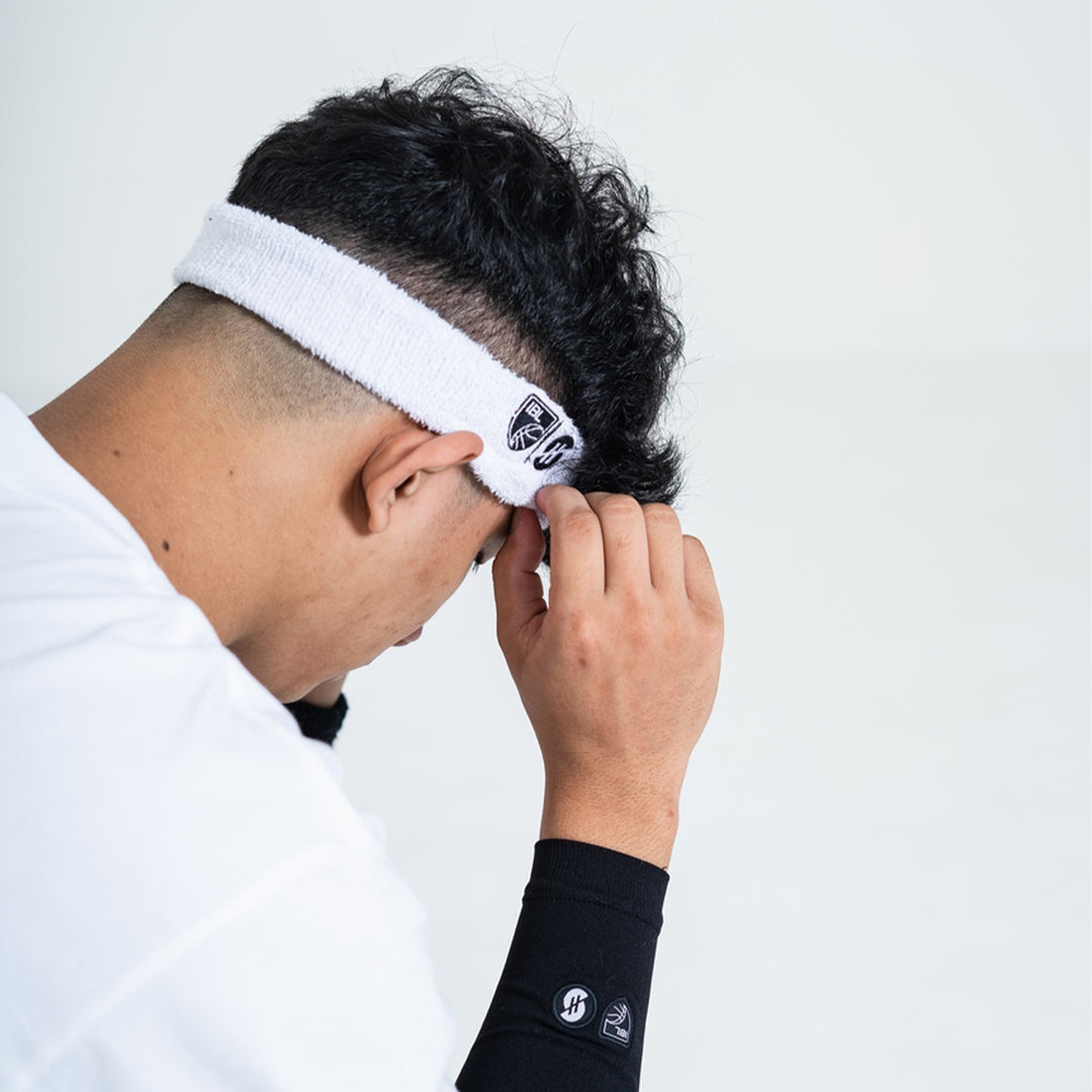 Rafe Headband White x IBL