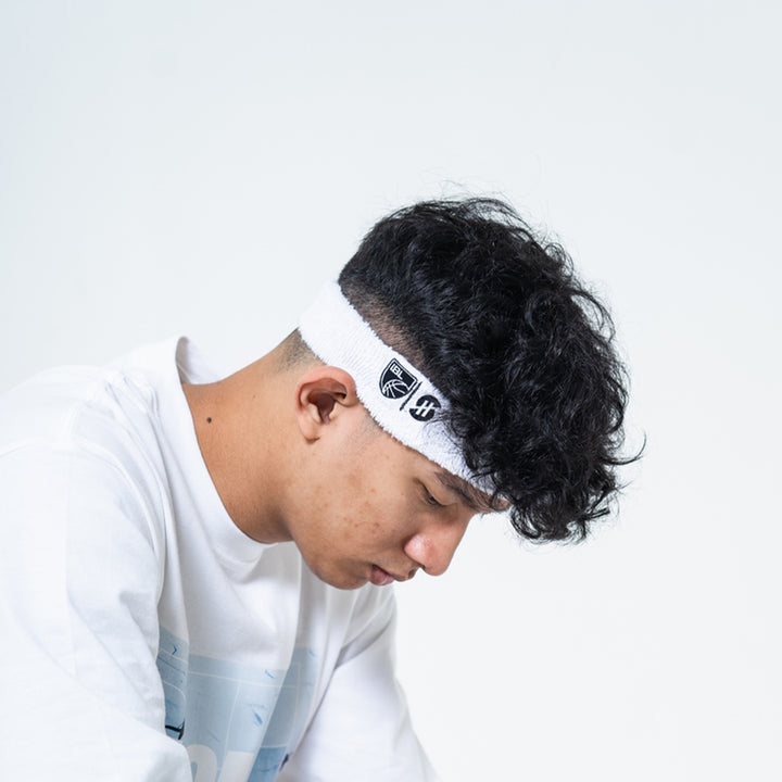 Rafe Headband White x IBL