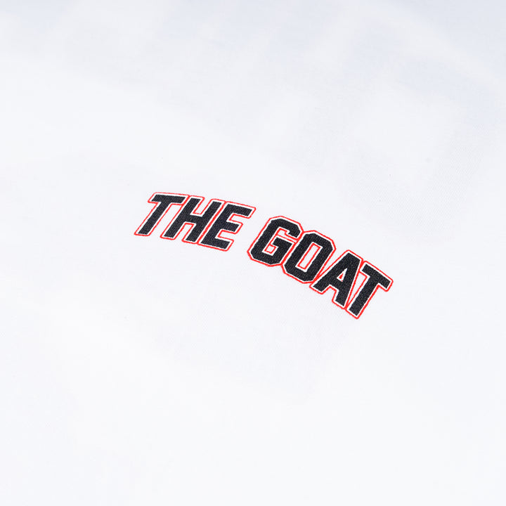 The Goat Tee white