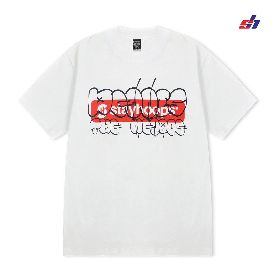 Menace White Tee