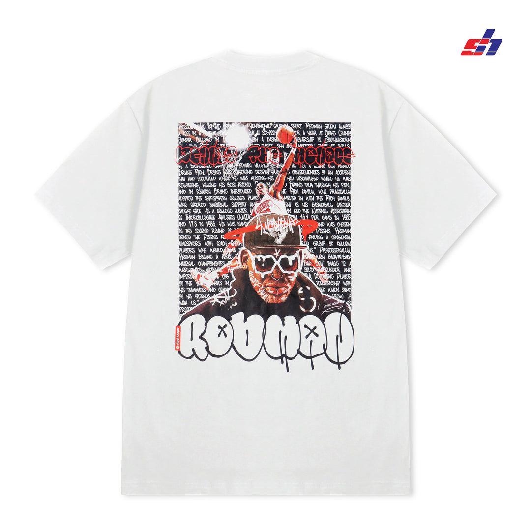 Menace White Tee