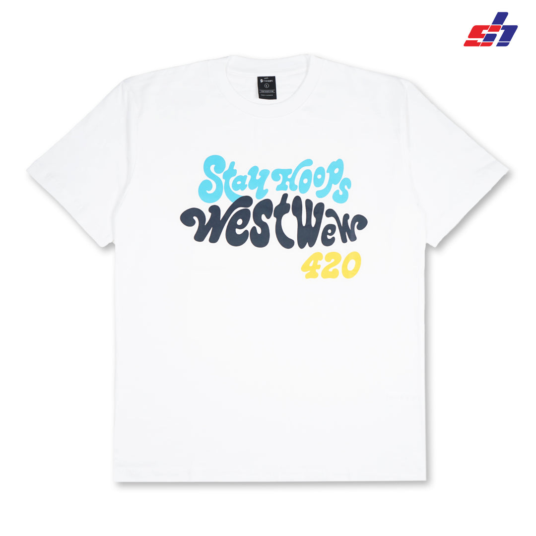 Stayhoops x Westwew Tee White