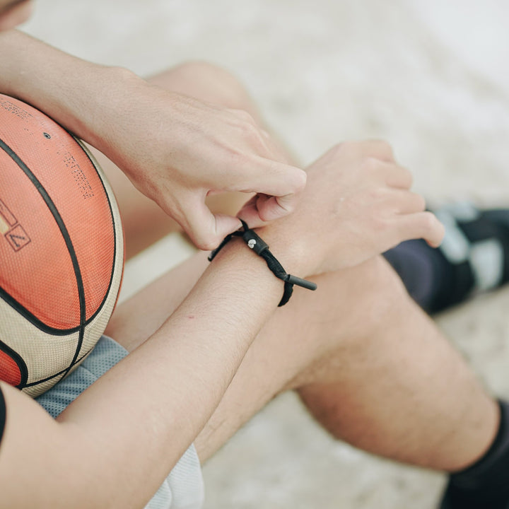 SH Black Braided Bracelet