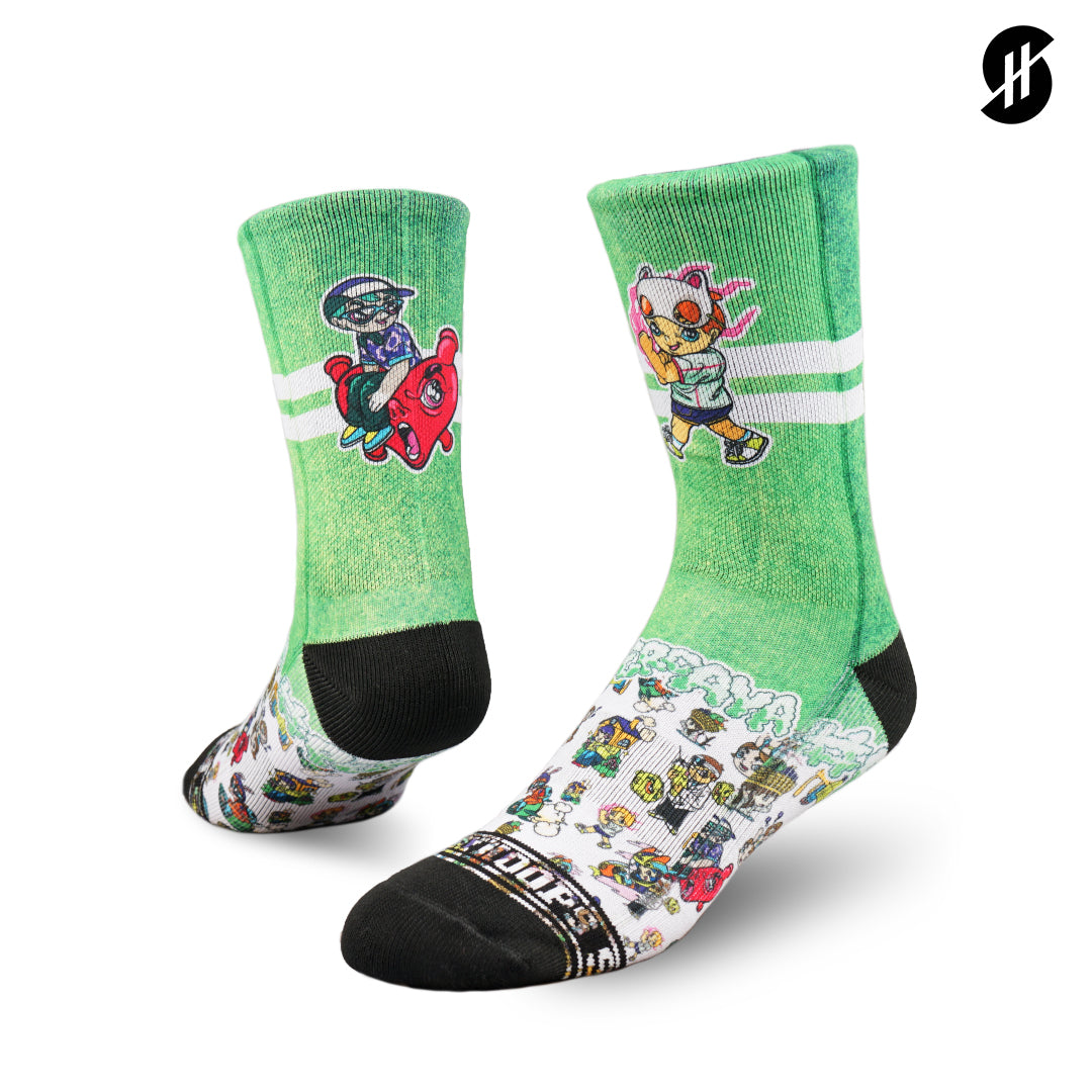 Percaya Projex Shakti Socks | Stayhoops x Grab