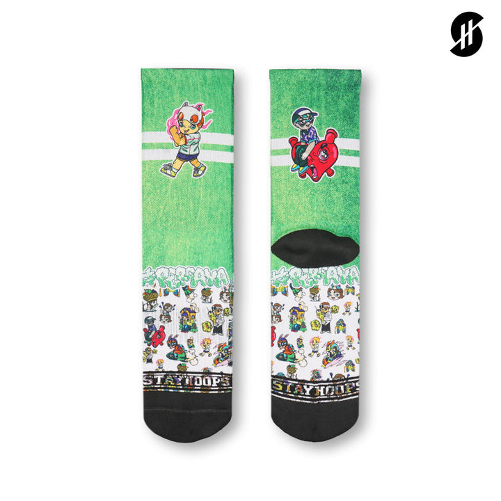 Percaya Projex Shakti Socks | Stayhoops x Grab