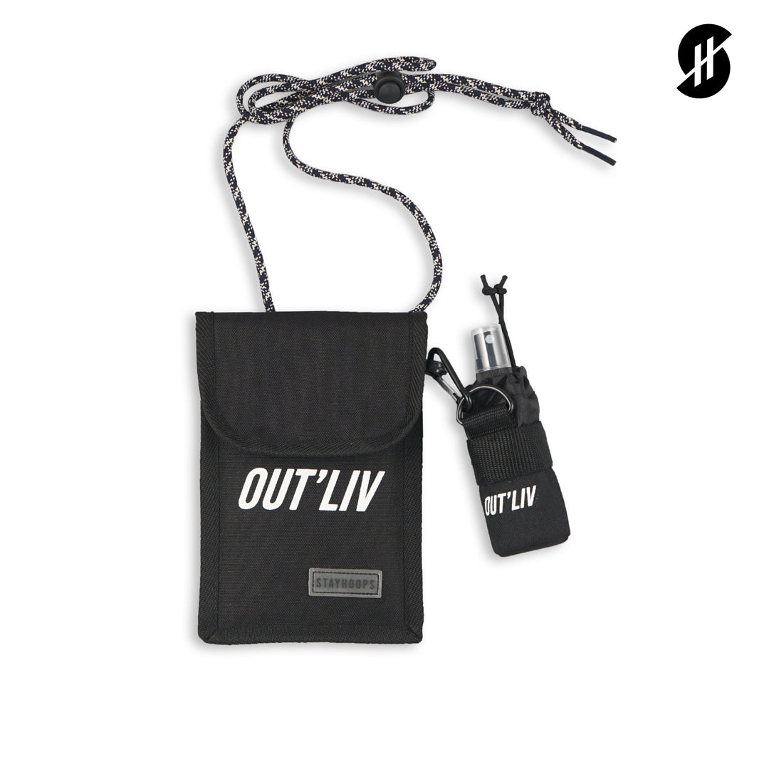 Out'Liv Pouch & Hand Sanitizer Holder