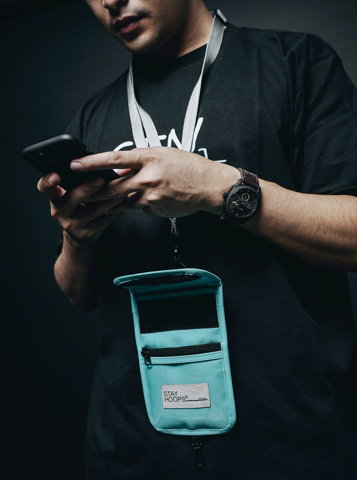 Reise Neck Pouch Turquoise