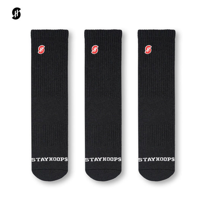 Triple Black Set - Bundle Socks