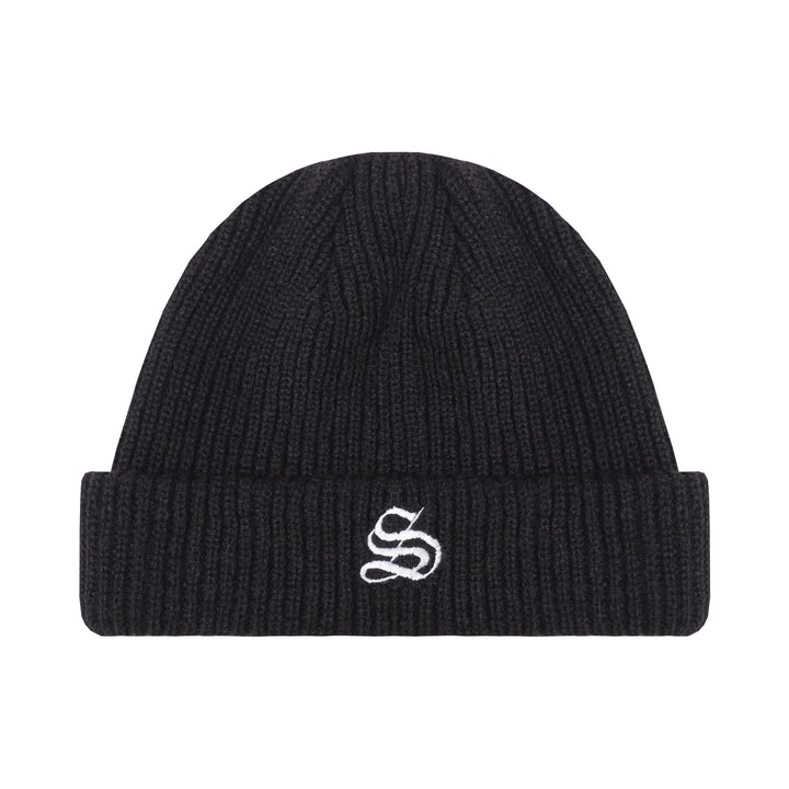 Duplex Logo Beanie Black