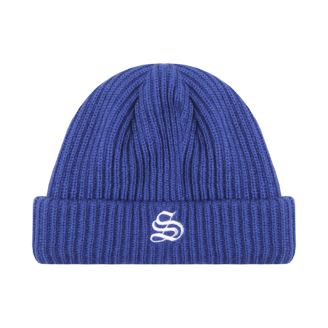 Duplex Logo Beanie Blue