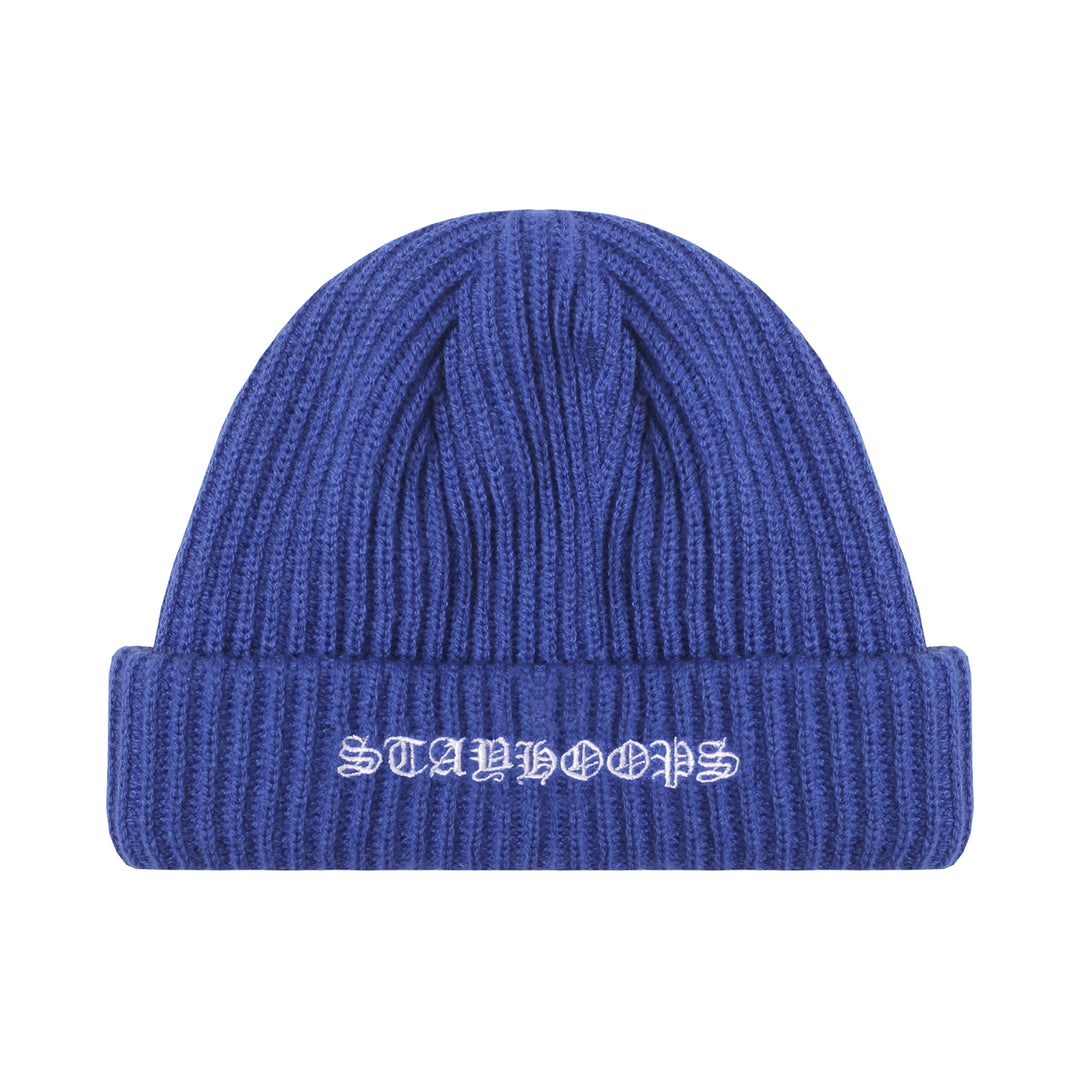 Duplex Logo Beanie Blue