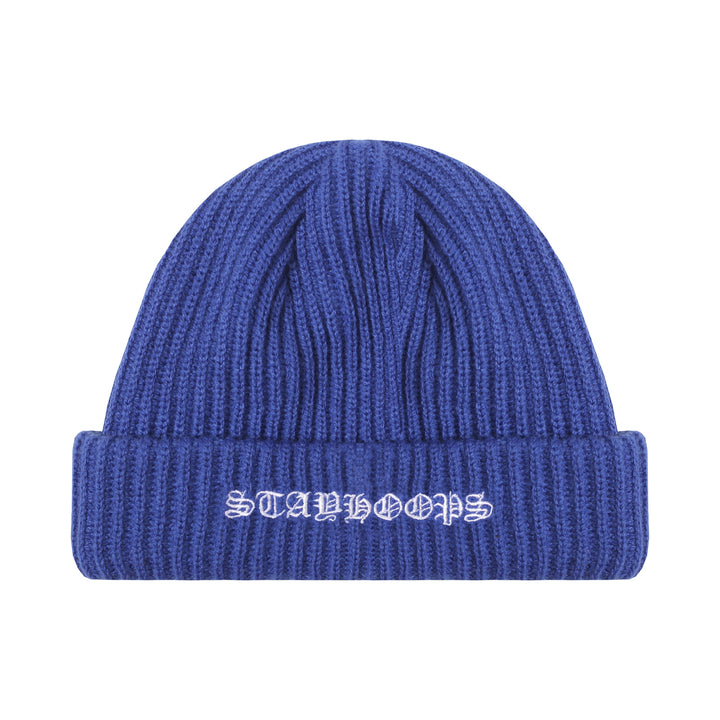 Duplex Logo Beanie Blue