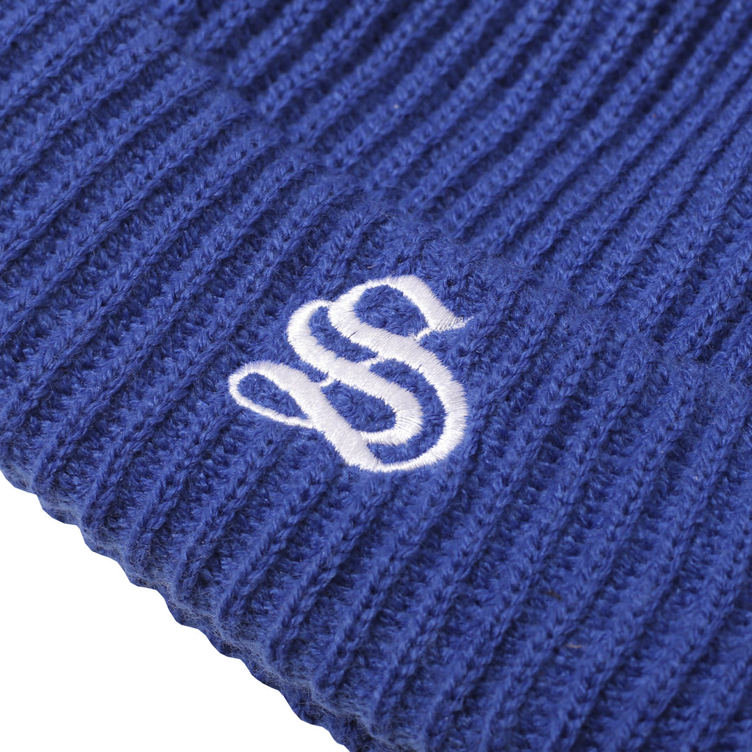 Duplex Logo Beanie Blue