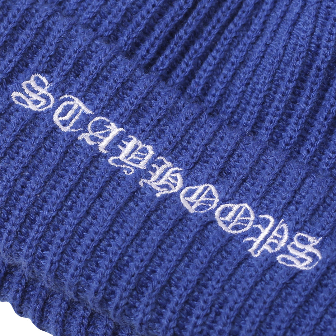 Duplex Logo Beanie Blue