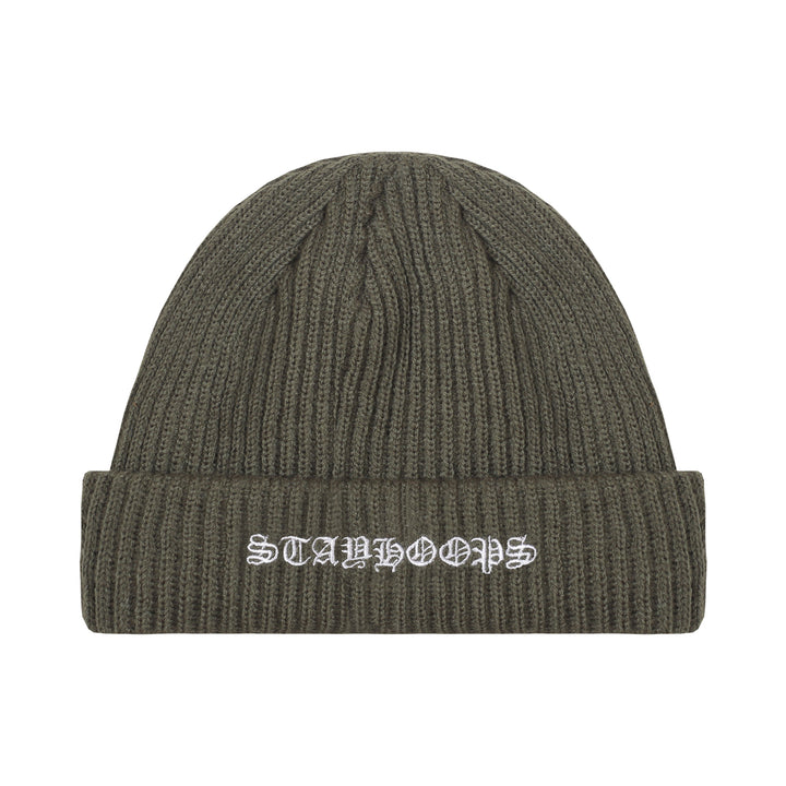 Duplex Logo Beanie Olive