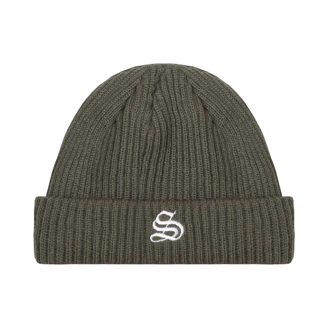 Duplex Logo Beanie Olive