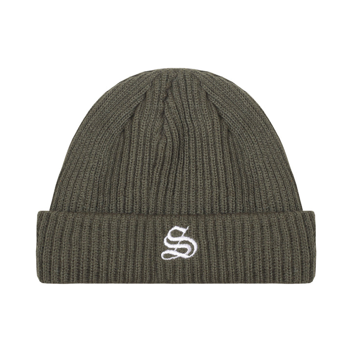 Duplex Logo Beanie Olive