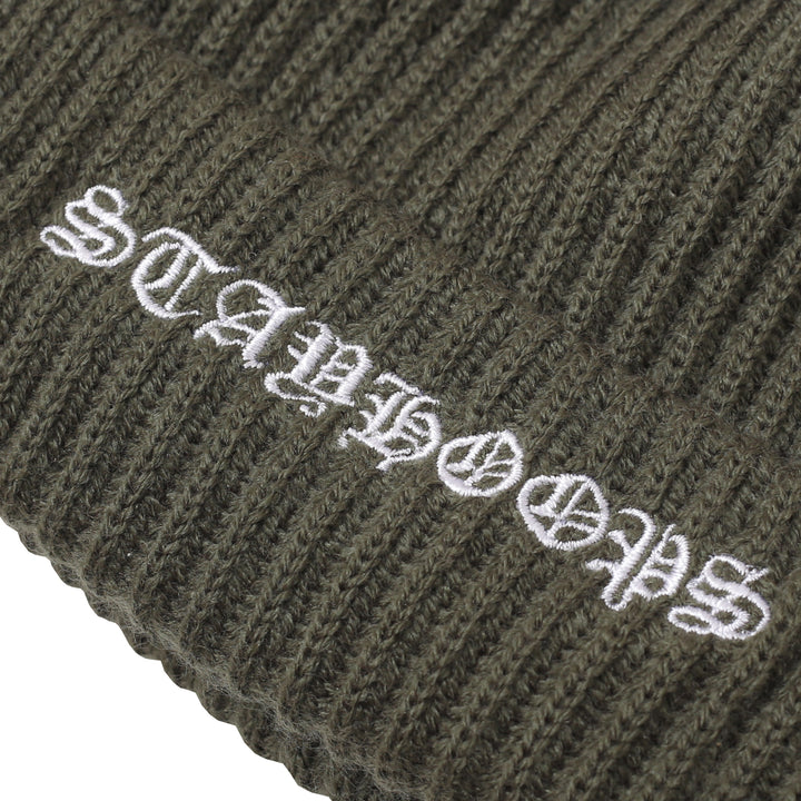 Duplex Logo Beanie Olive