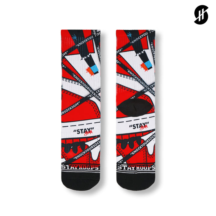 Retro 1 Off Sock